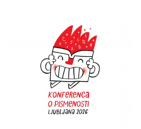 Bralna znacka Logotip za Konferenco o bralni pismenosti SLOVENSKI