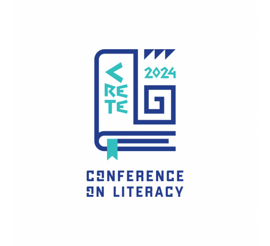 Logo Conference on Literacy Crete2024 CMYK Vertical 1 1 850x850