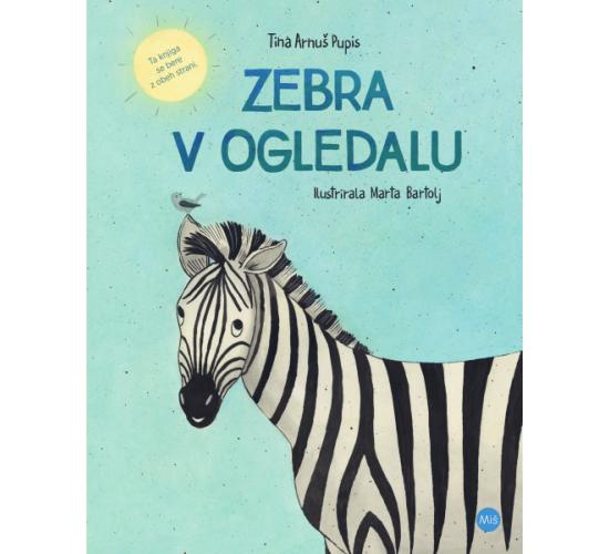 Zebra v ogledalu naslovka md